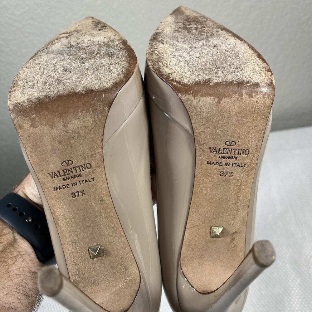 Valentino Garavani Platform pointed toe heels Pumps size 37.5 - Picture 12 of 13